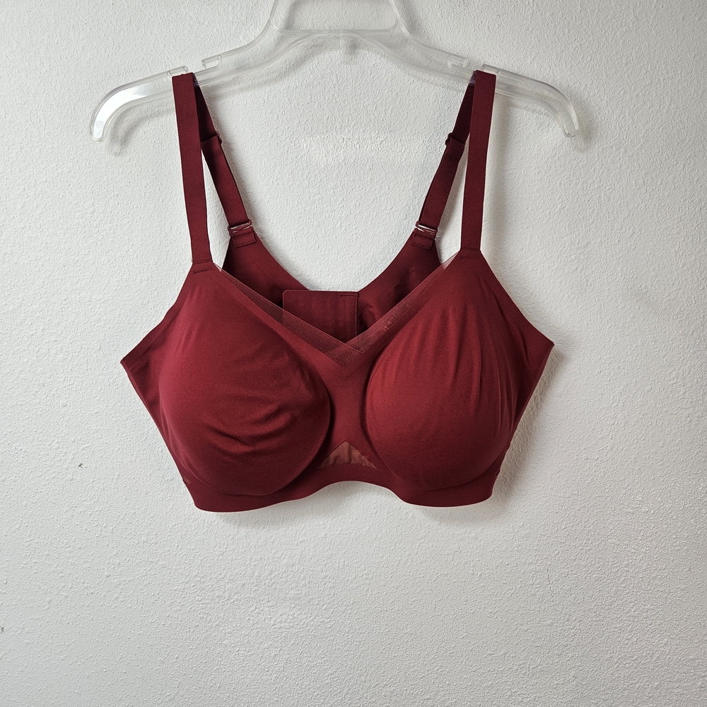 Honeylove Burgundy Wireless Support Bra